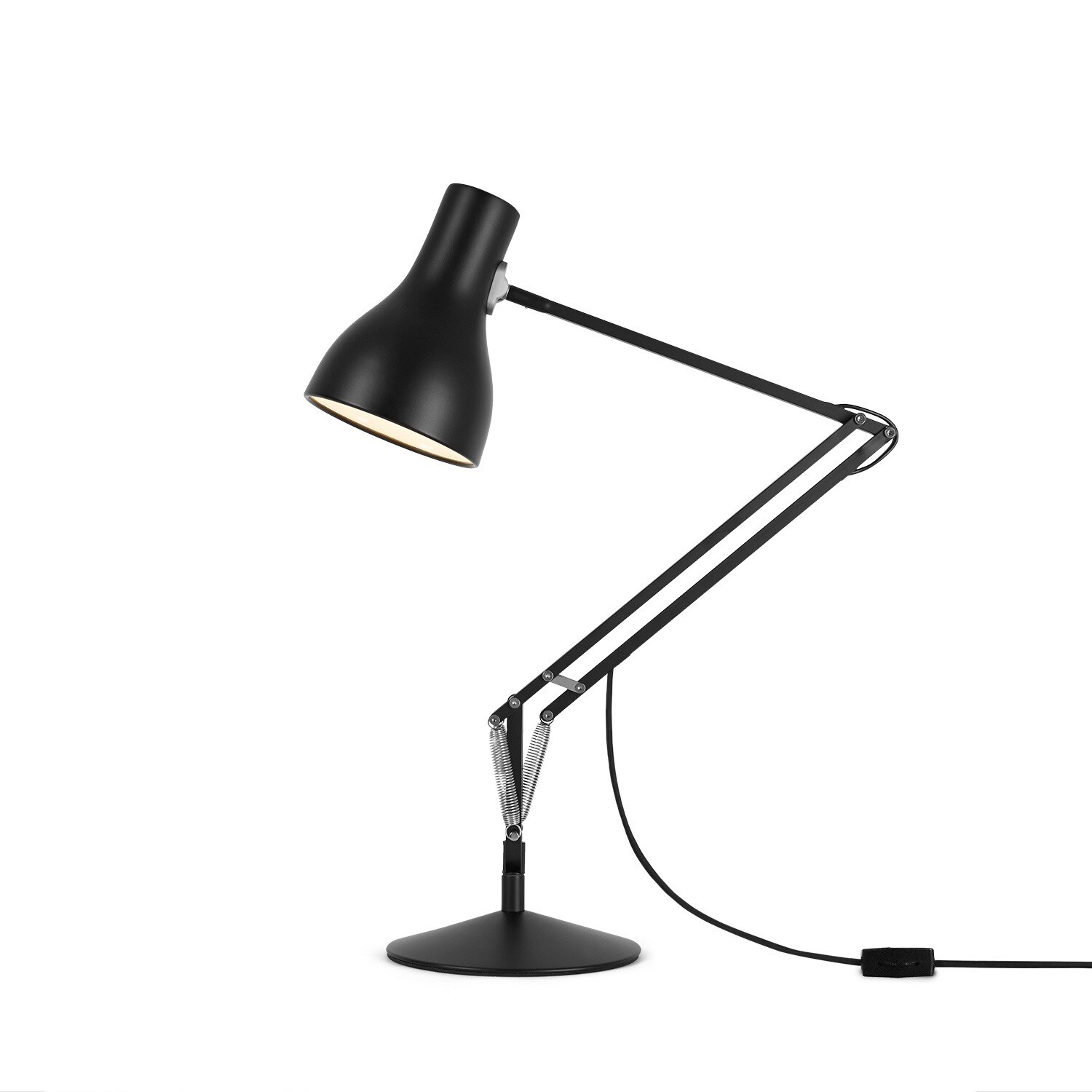 Type 75 bordslampa Jet Black 