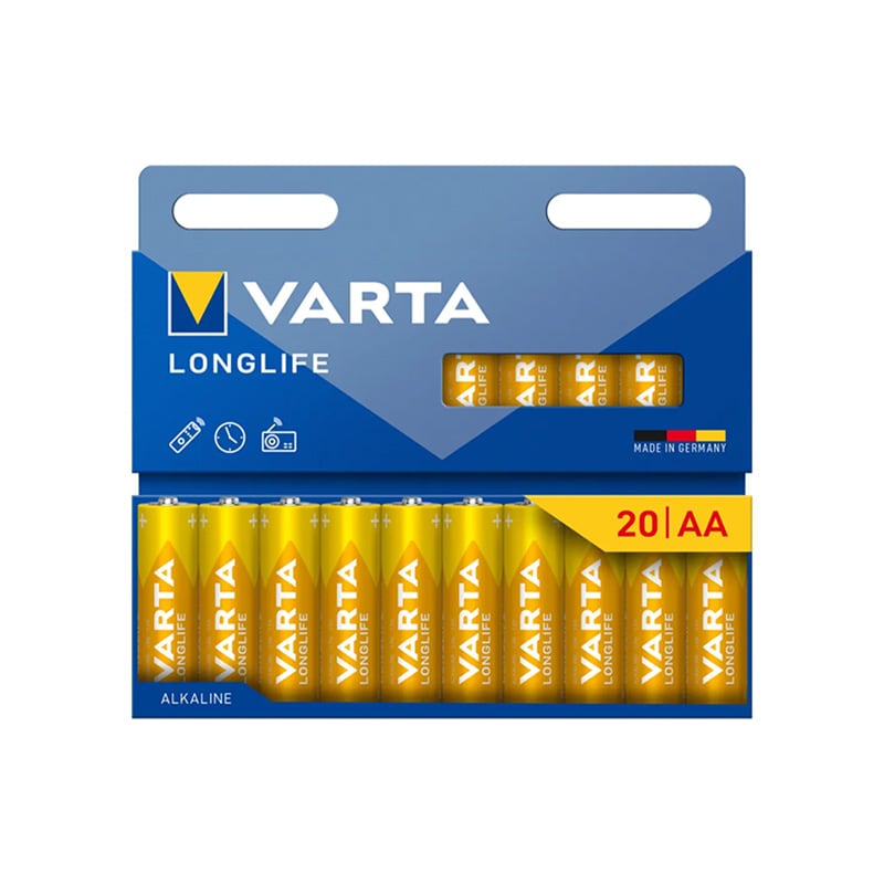 Longlife AA batteri 20-p