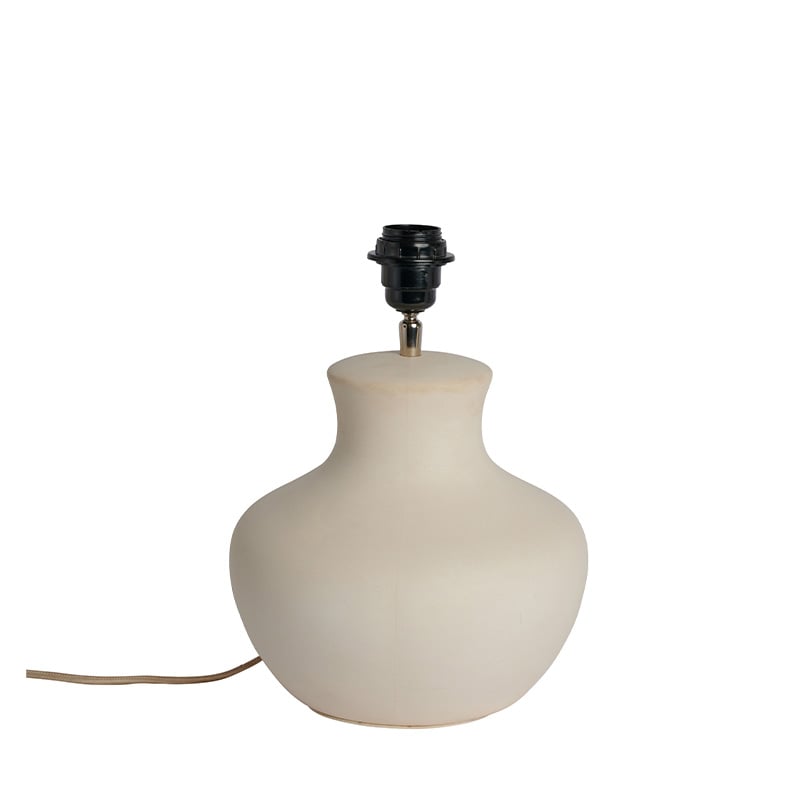Mia lampfot Elfenbensvit