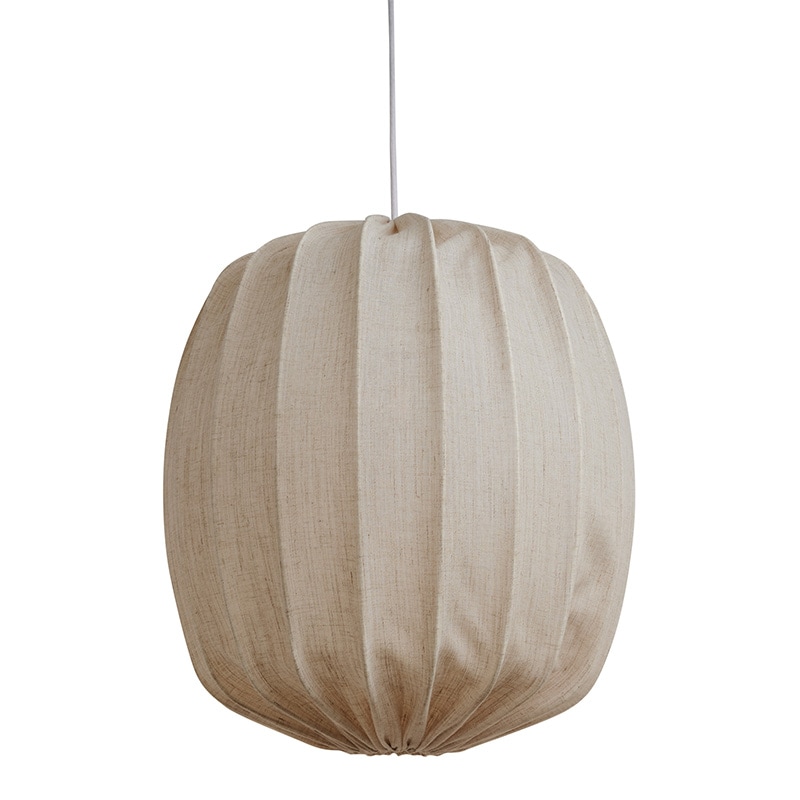 Prisma 45 linen taklampa Natur