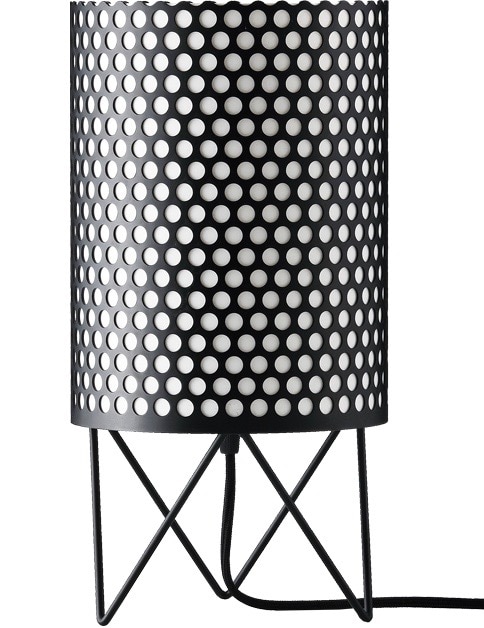 Pedrera ABC bordslampa matt black