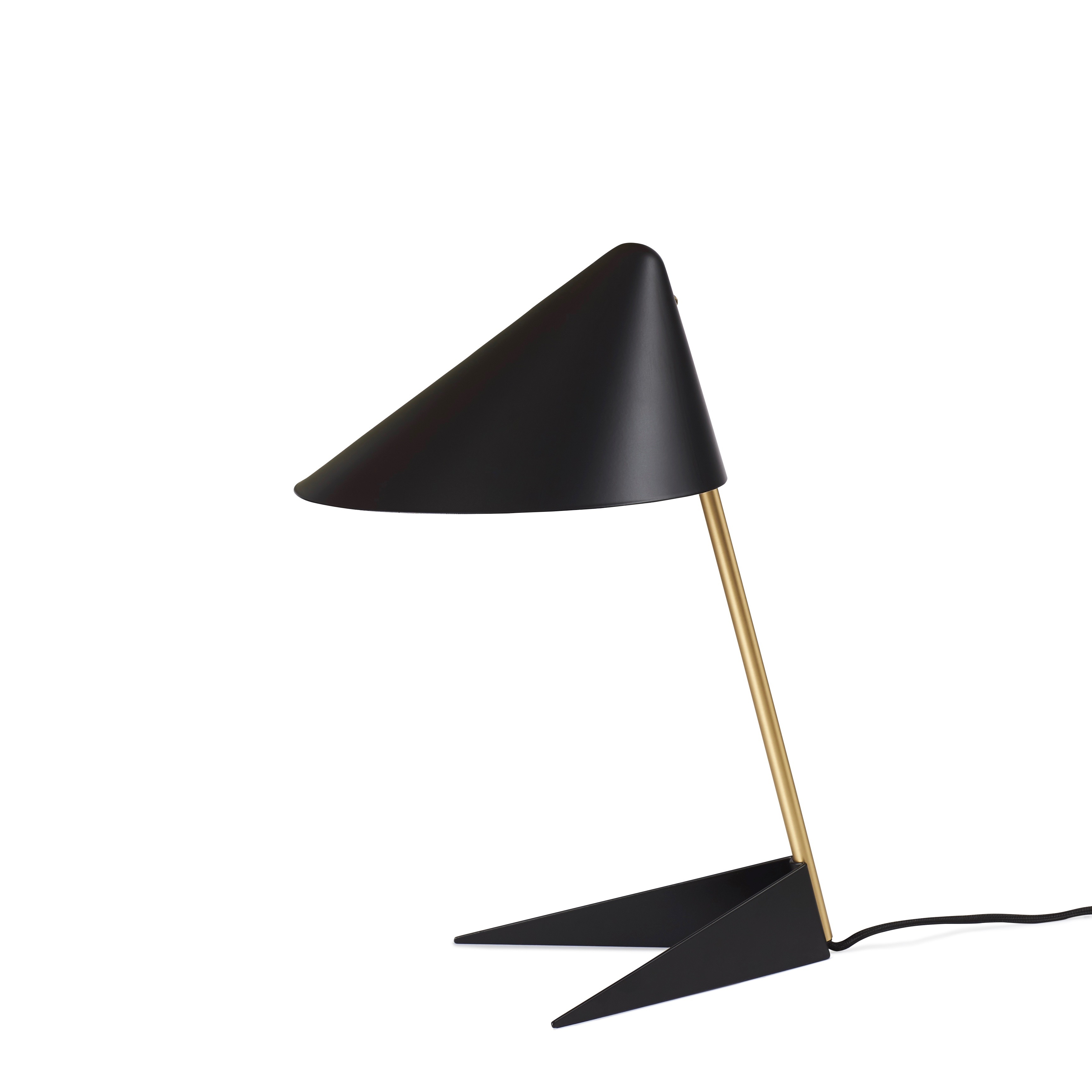 Ambience bordslampa black noir/brass