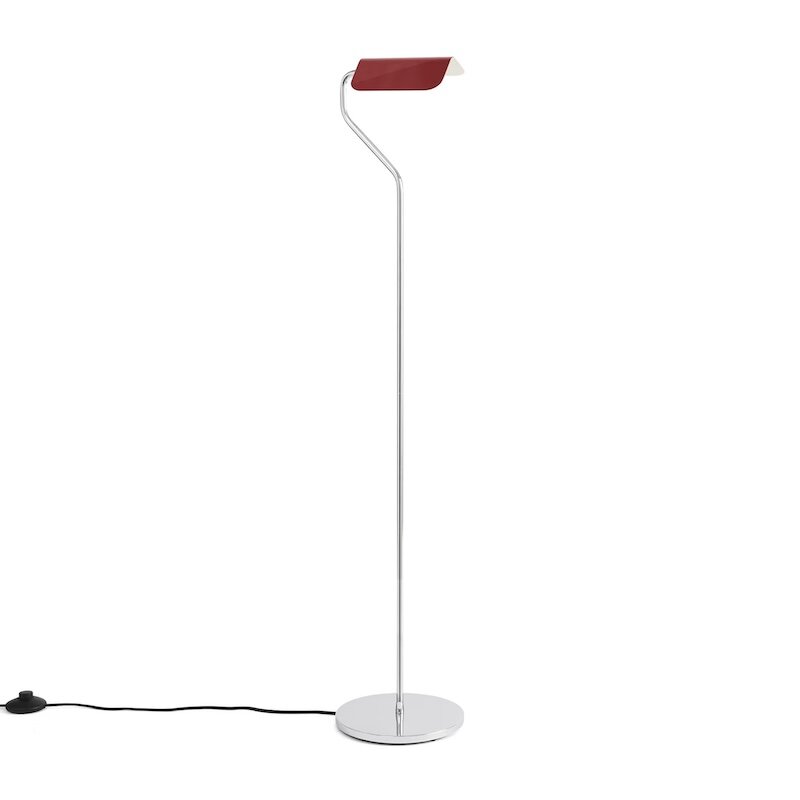 Apex golvlampa maron red