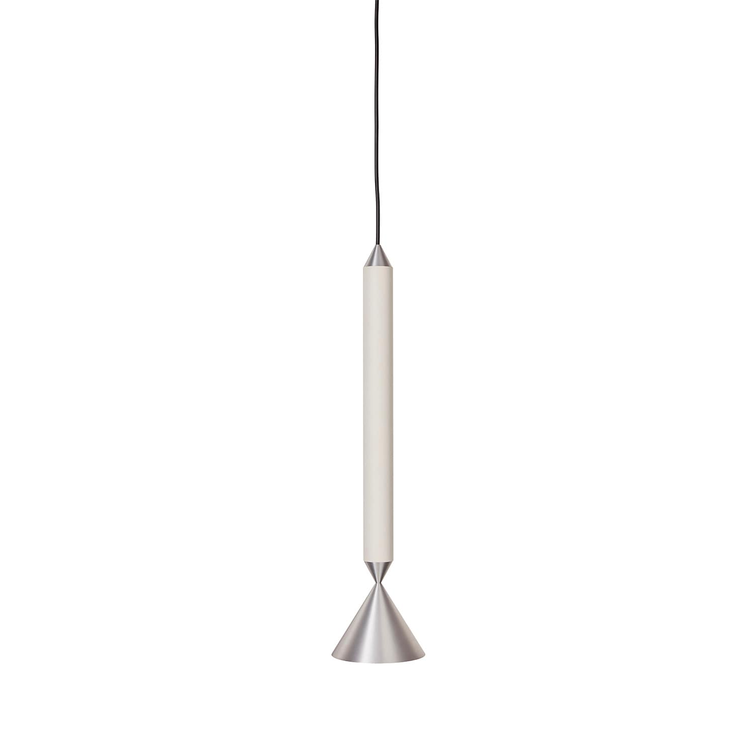 Apollo 39 Pendant lamp Winter white, aluminium