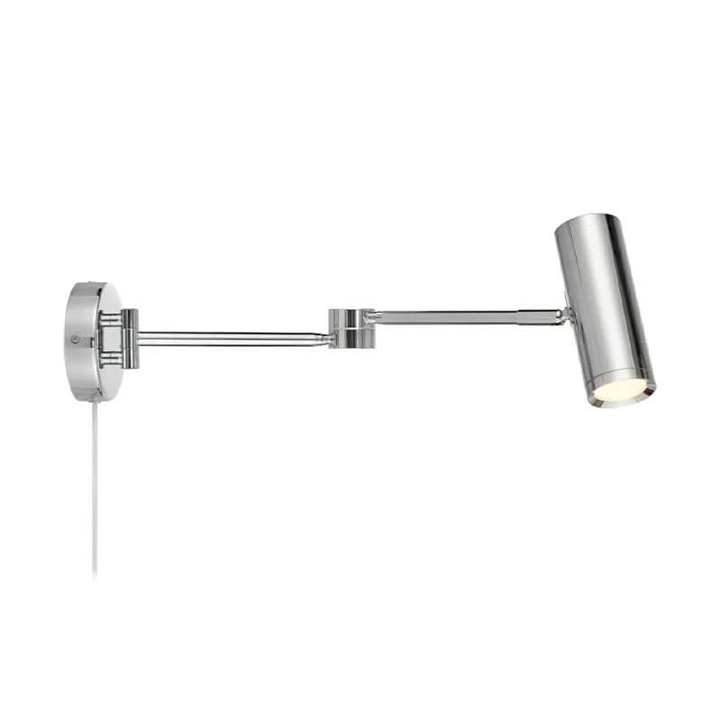 Arlo vägglampa krom