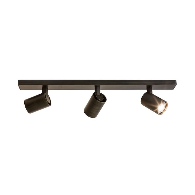 Ascoli triple bar spotlight brons