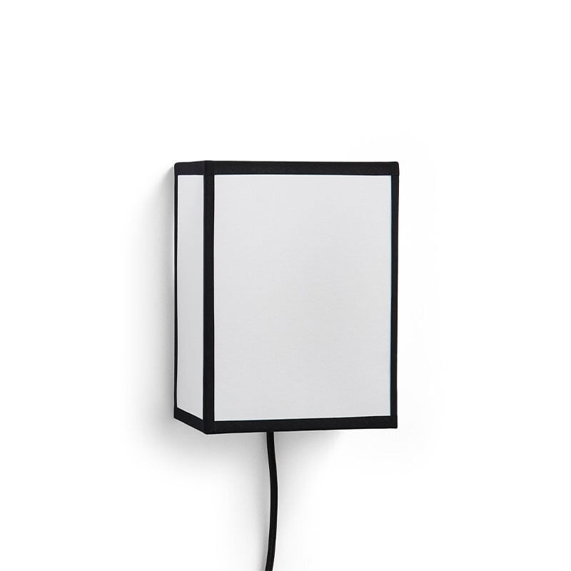 Ava Square vägglampa vit