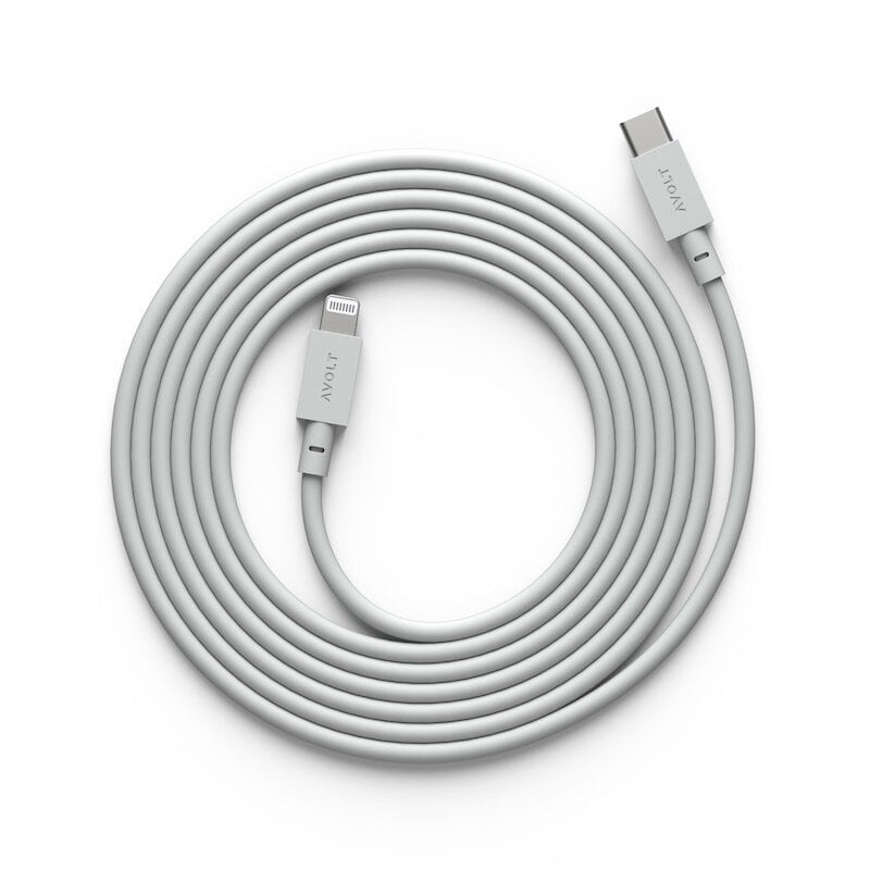 Cable 1 USB-C to Lightning Charging Cable 2m Gotland Gray