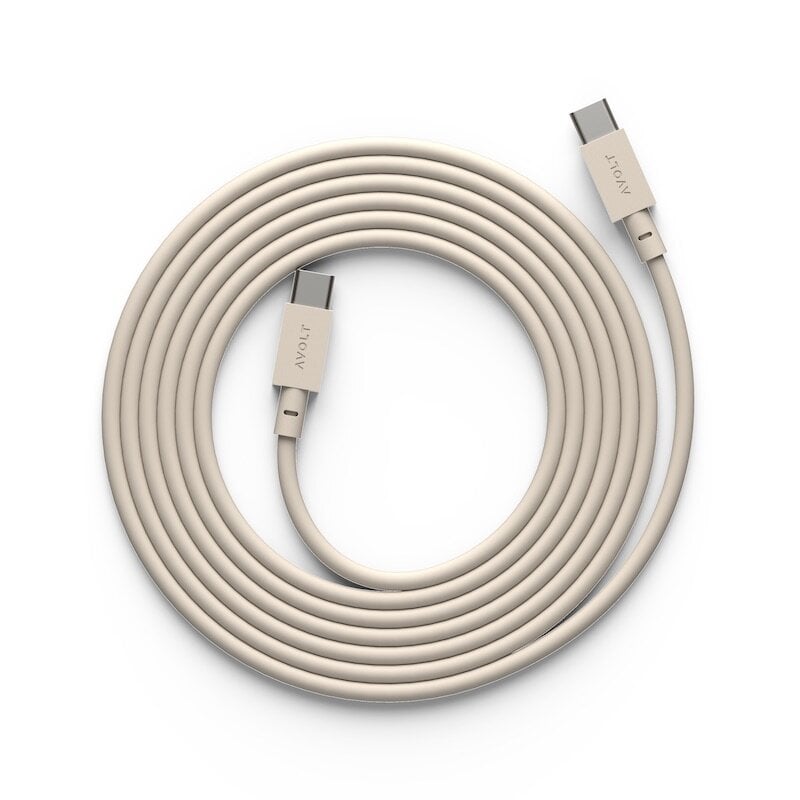 Cable 1 USB-C to USB-C Charging Cable 2m Beige
