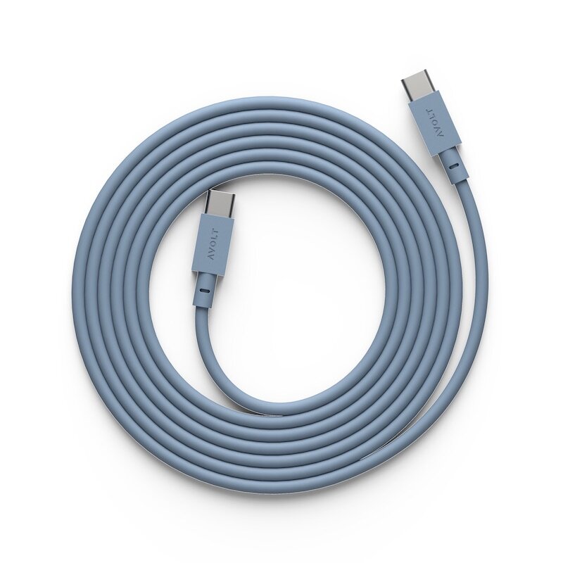 Cable 1 USB-C to USB-C Charging Cable 2m Shark Blue