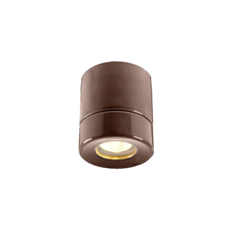 Light On Downlight taklampa bastu brun IP44