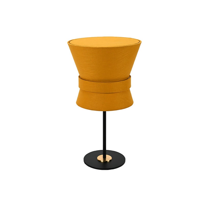 Bow bordslampa svart/yellow ochre