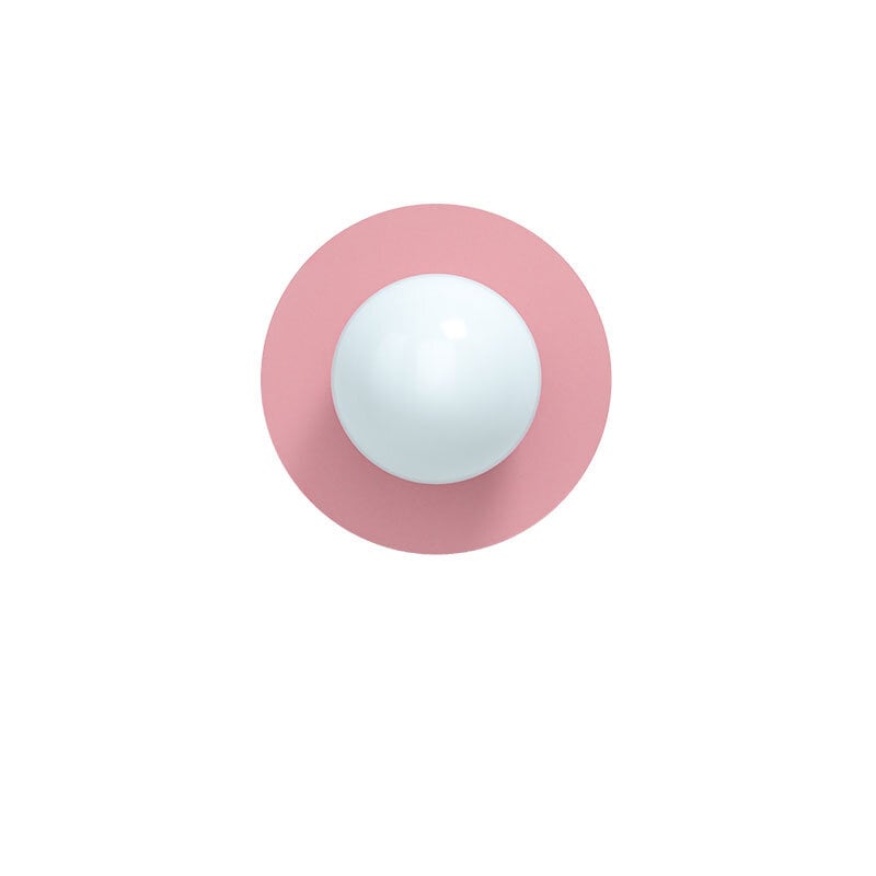 Candy little circle 360 S vägglampa Bubblegum Pink