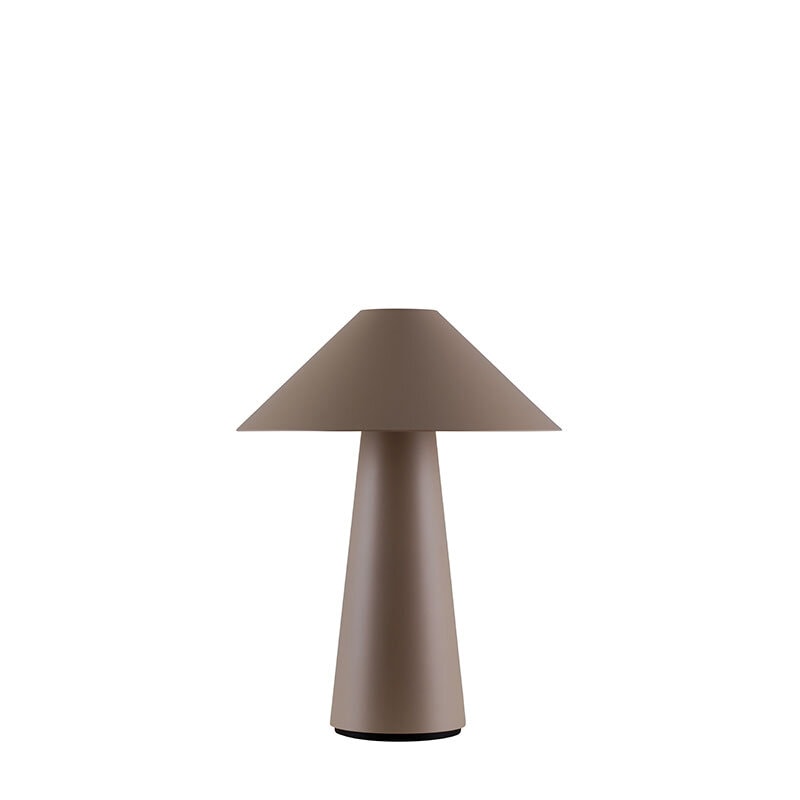 Cannes IP44 portabel bordslampa brun