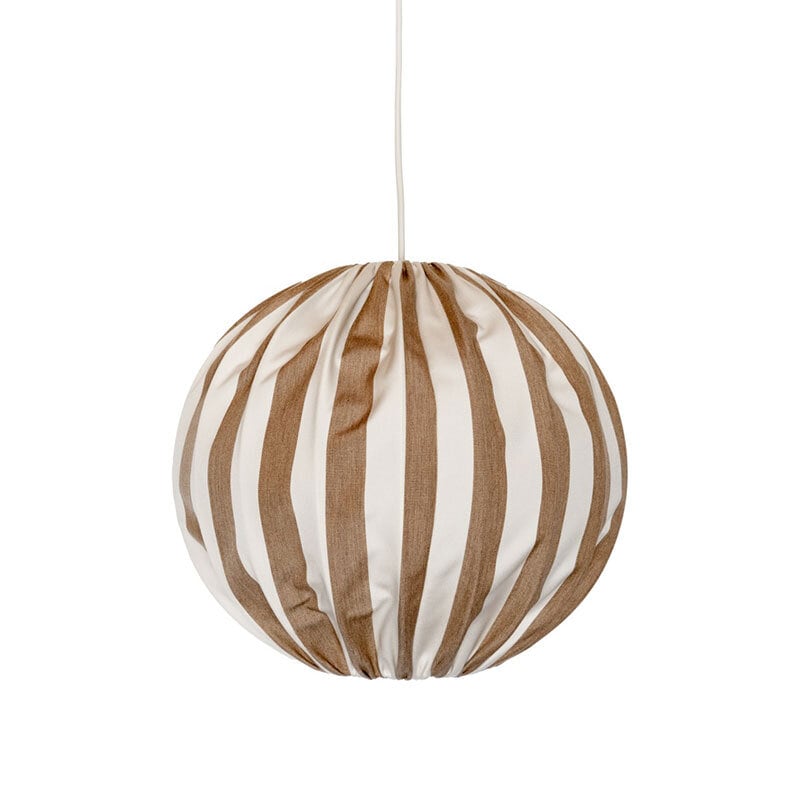 Capri Ø45 taklampa IP44 taupe/vit