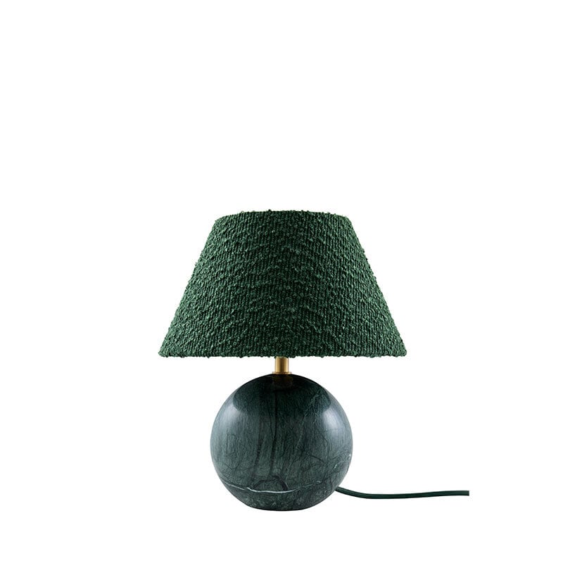 Castello 24 bordslampa mörkgrön marmor