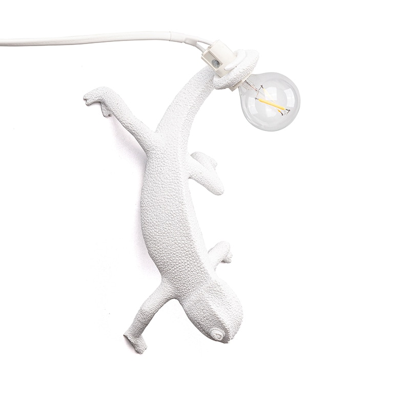 Chameleon lamp Right going down USB vit 