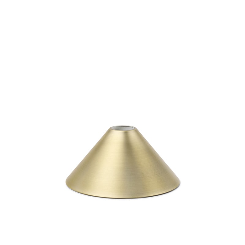 Collect Cone lampskärm mässing