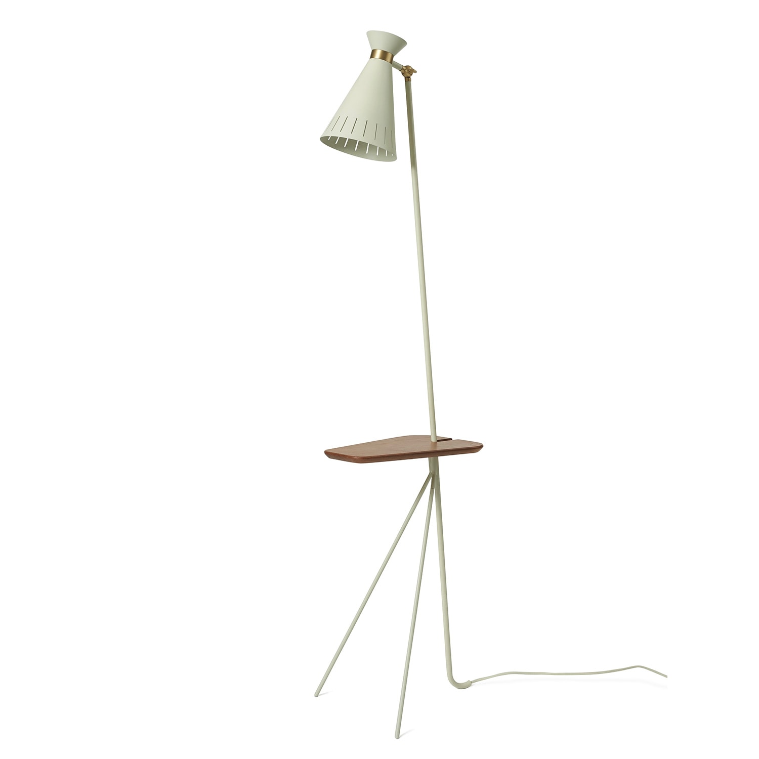 Cone golvlampa med bord warm white