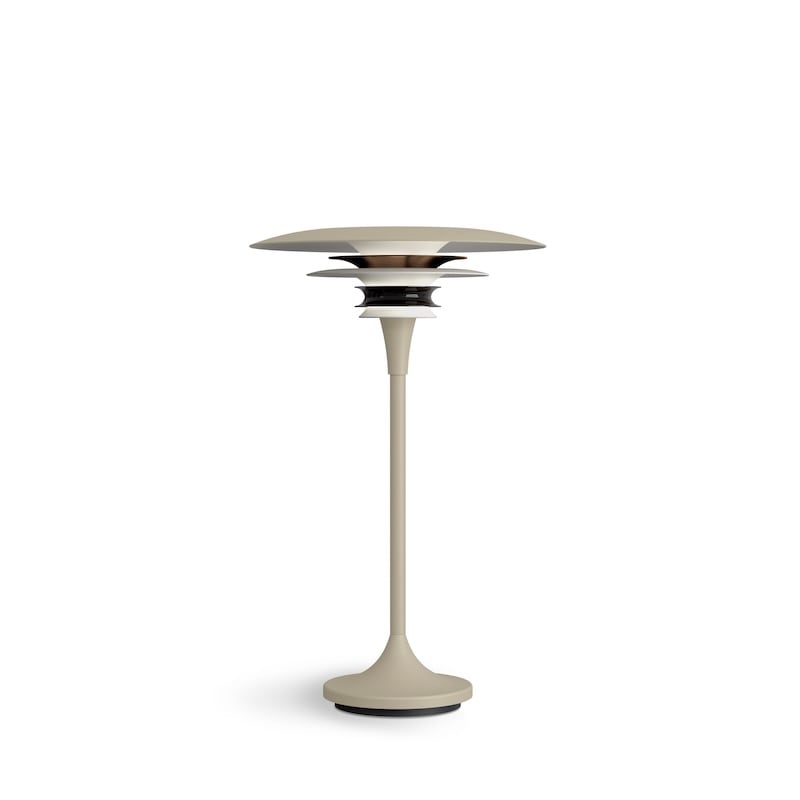 Diablo Ø300 bordslampa sand/metallisk brons