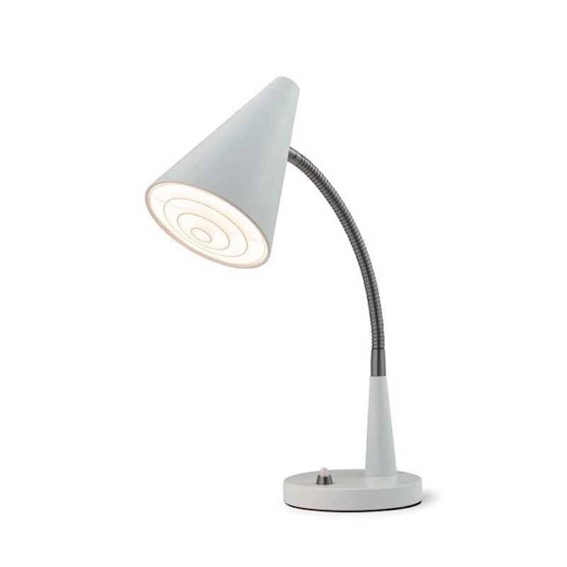 Duet bordslampa vit