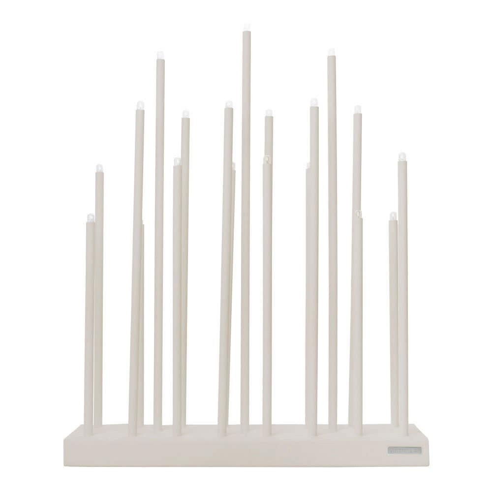 Elflugan Grande ljusstake off white