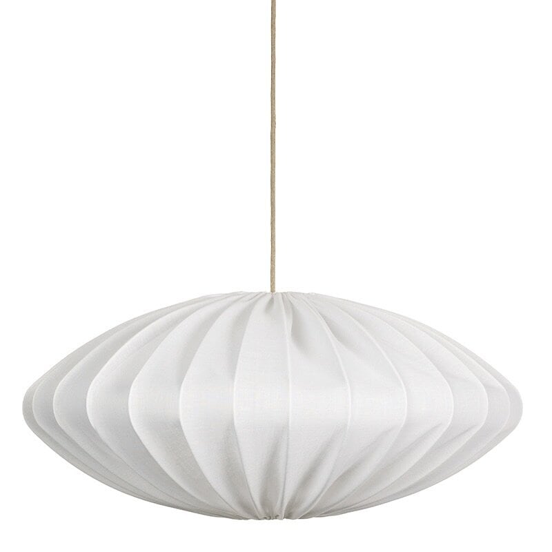 Ellipse Ø80 lampskärm linne white