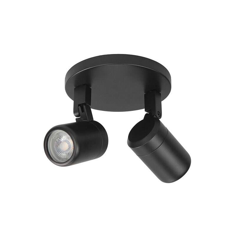 Fårö 2:a taklampa IP44 svart