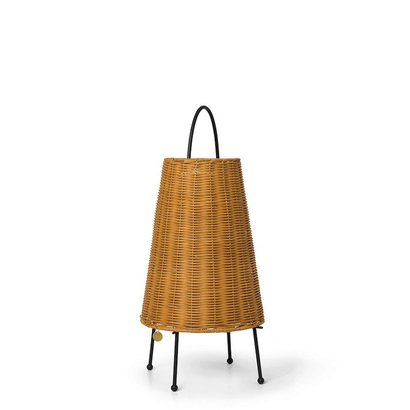 Porti Braided portabel bordslampa natur