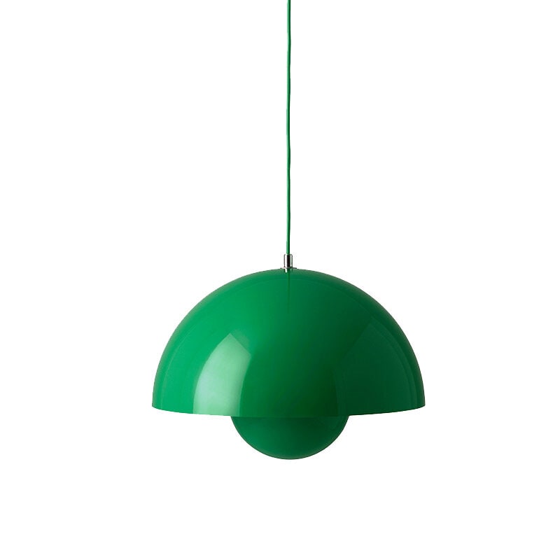 Flowerpot VP7 taklampa Signal Green