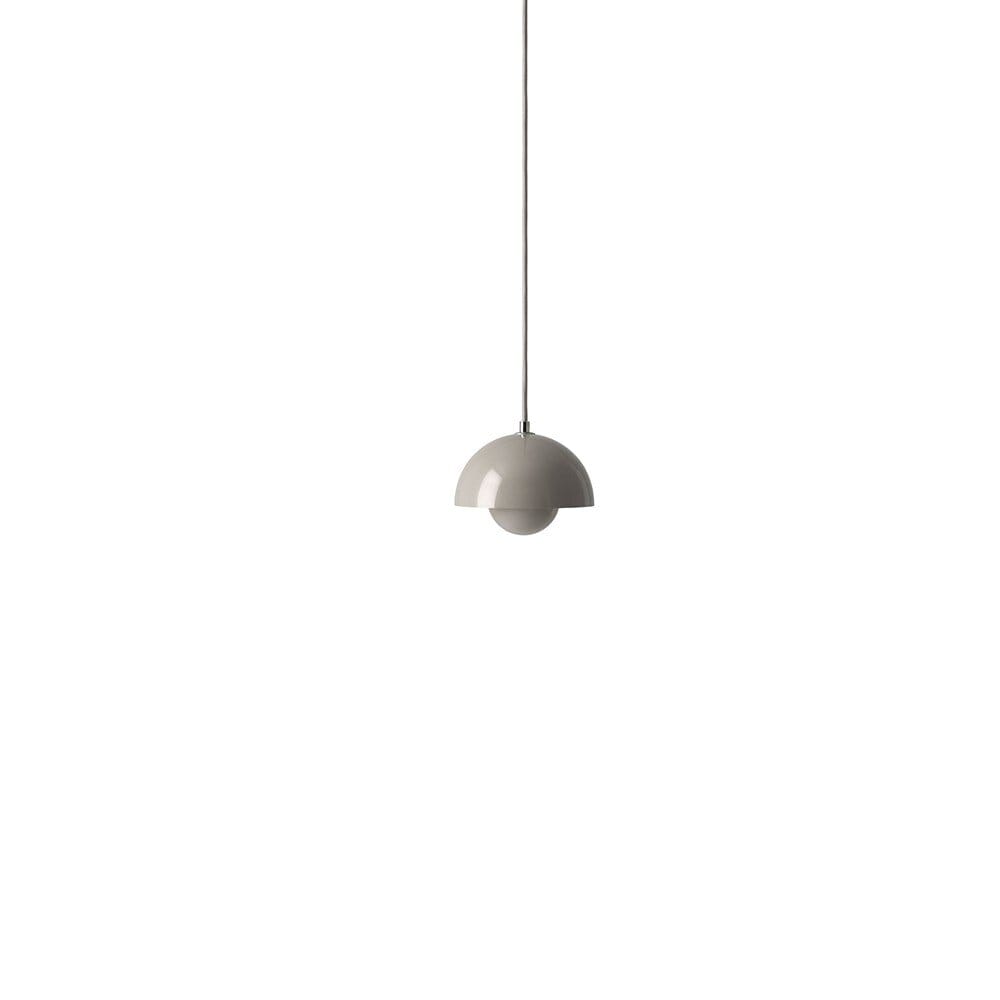 Flowerpot VP10 taklampa Grey Beige