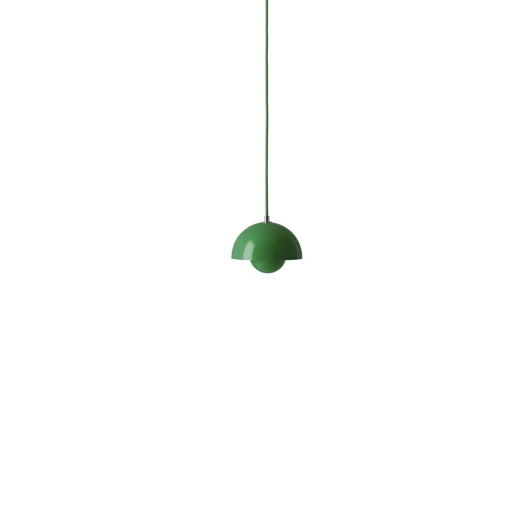 Flowerpot VP10 taklampa Signal Green