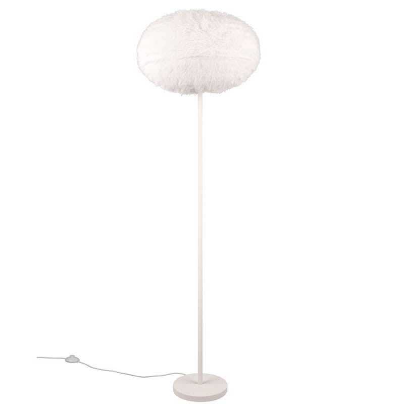 Furry golvlampa vit/sand