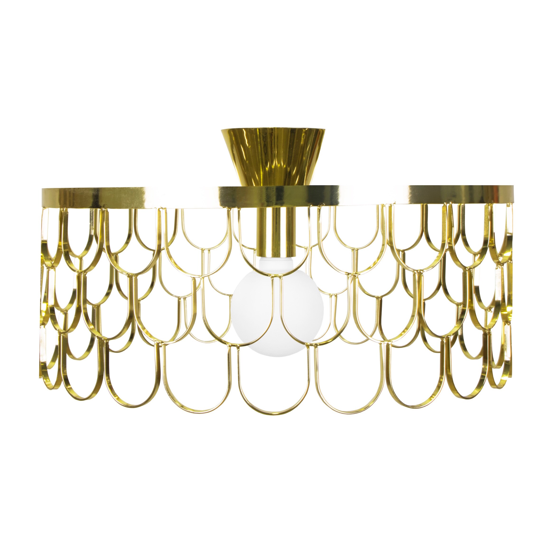 Gatsby plafond mässing - Globen Lighting - Norrmalms ...