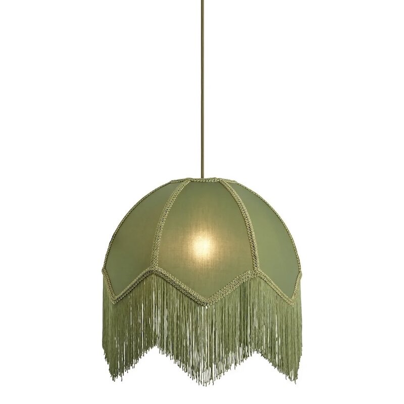 Gertrud taklampa grön
