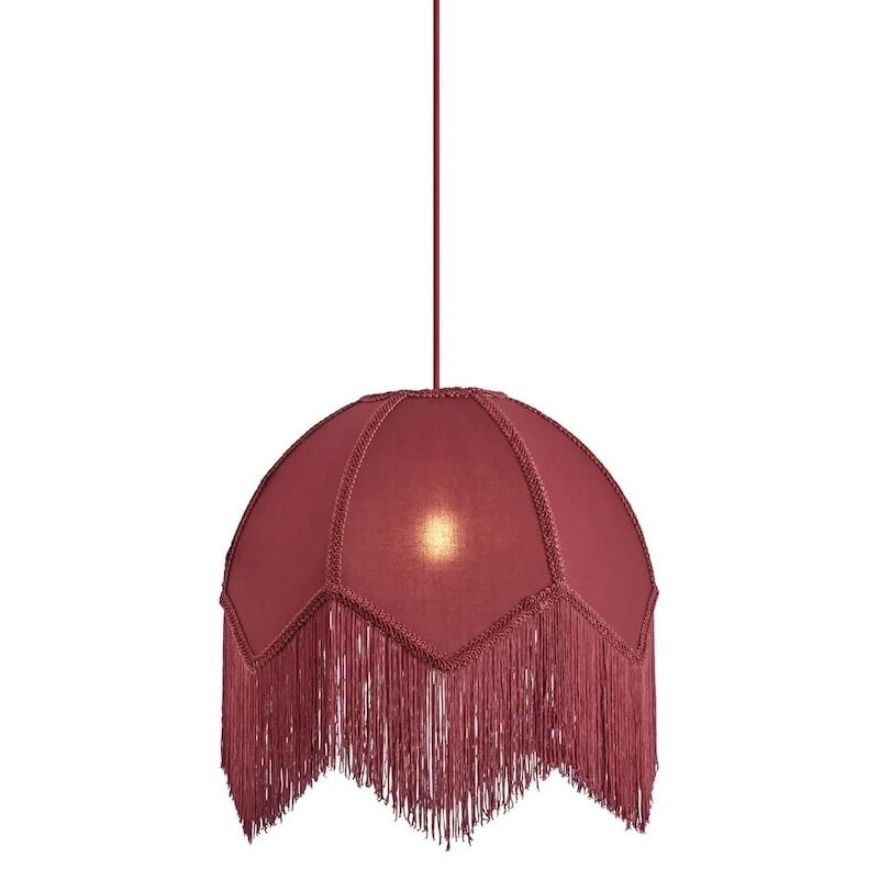 Gertrud taklampa röd