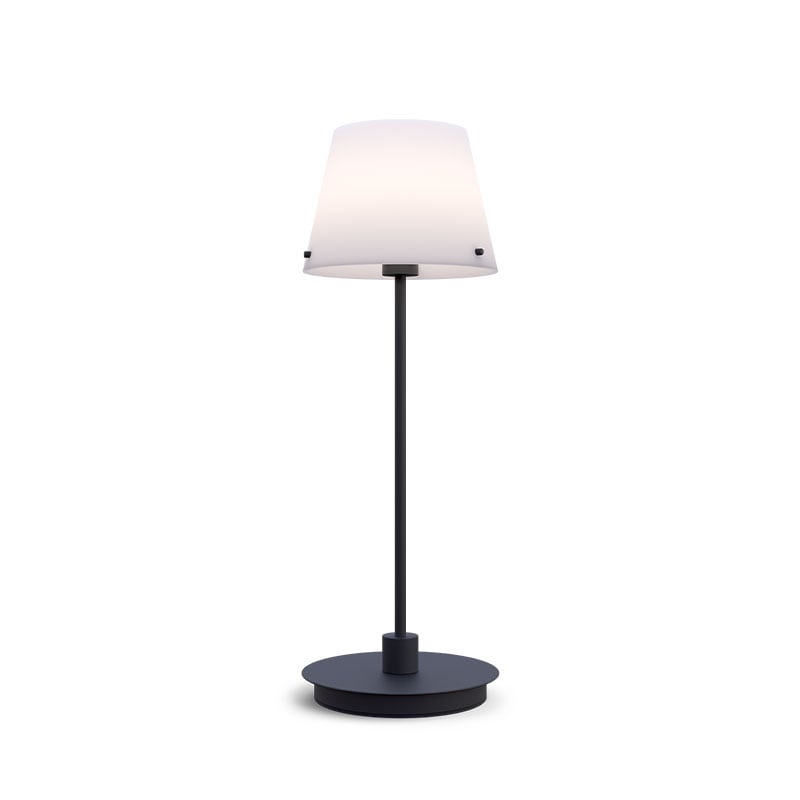 Gil il Grande bordslampa svart/opalglas