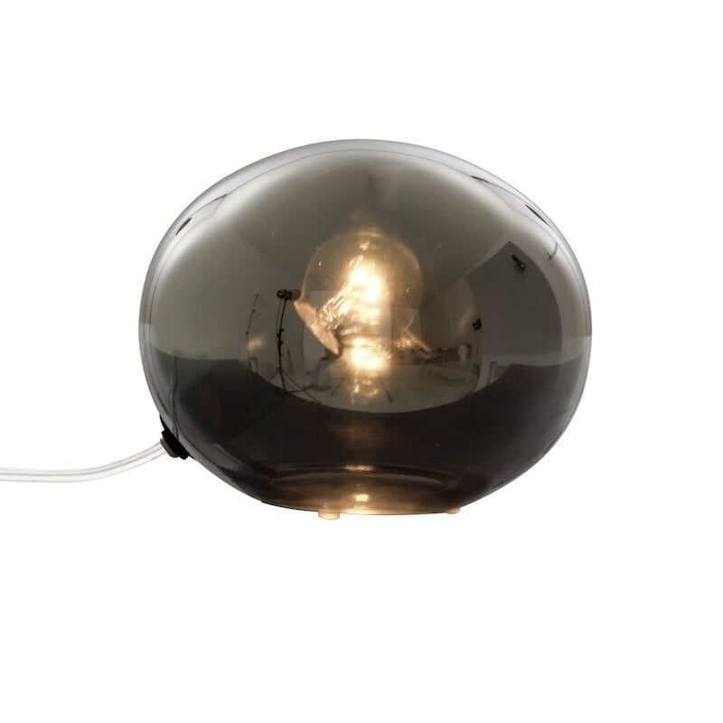 Globus 18 cm bordslampa rök