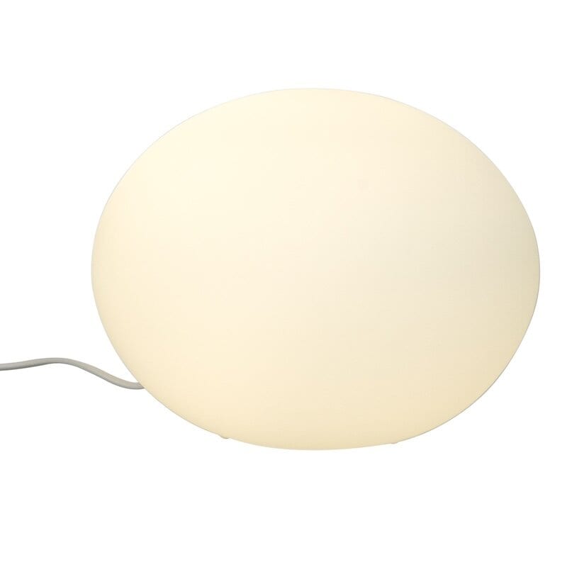 Globus 24 cm bordslampa vit