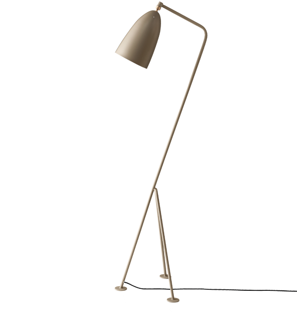 Gräshoppa golvlampa warm grey