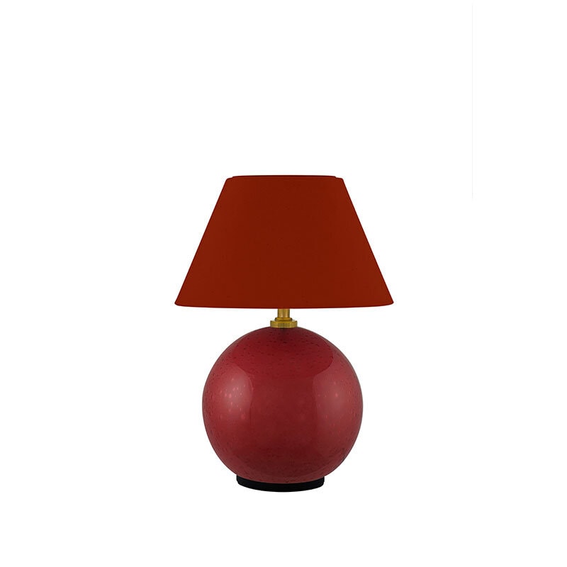 Iris 16 portabel bordslampa burgundy