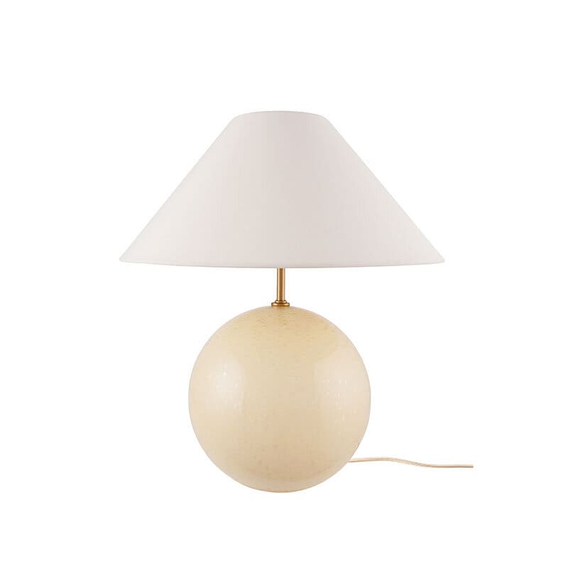 Iris 45 bordslampa creme