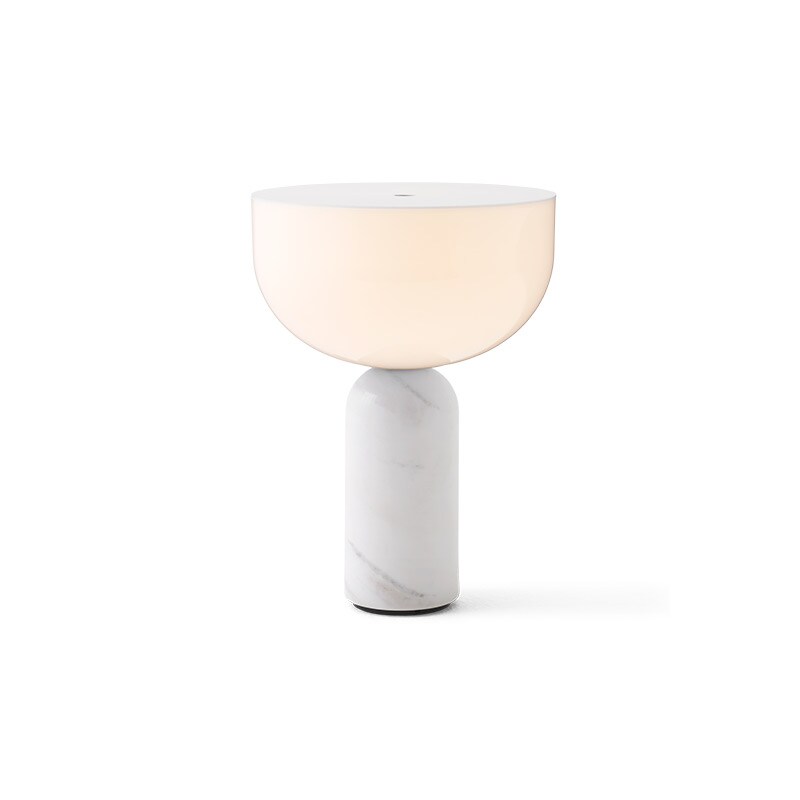 Kizu bordslampa Portable White Marble