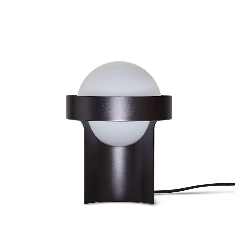 Loop large bordslampa dark grey + Sphere IV LED bulb