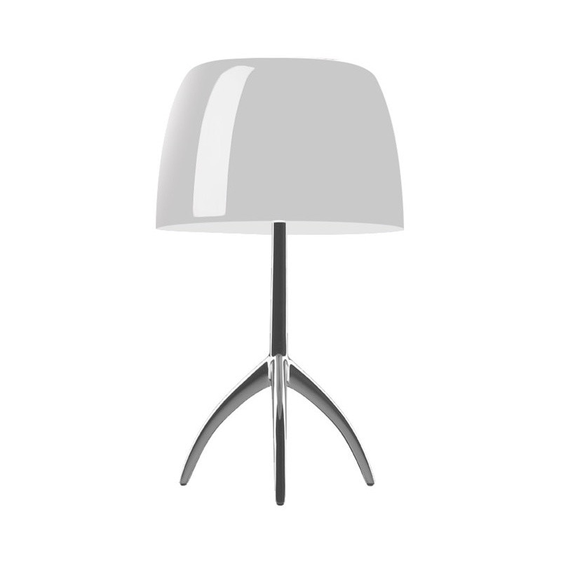Lumiere piccola aluminium /vit med dimmer