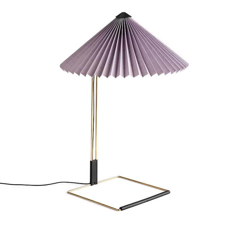 Matin 380 bordslampa lavender/brass