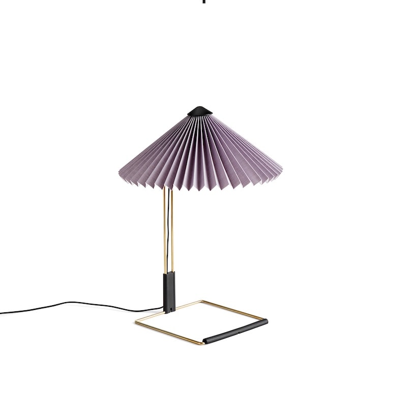 Matin 300 bordslampa lavender/brass