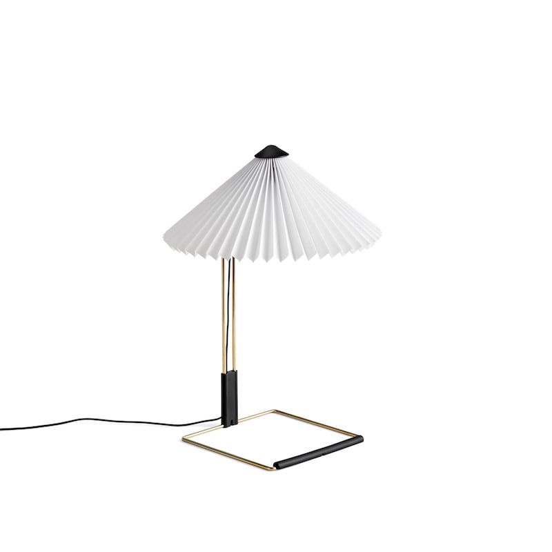 Matin 300 bordslampa white/brass