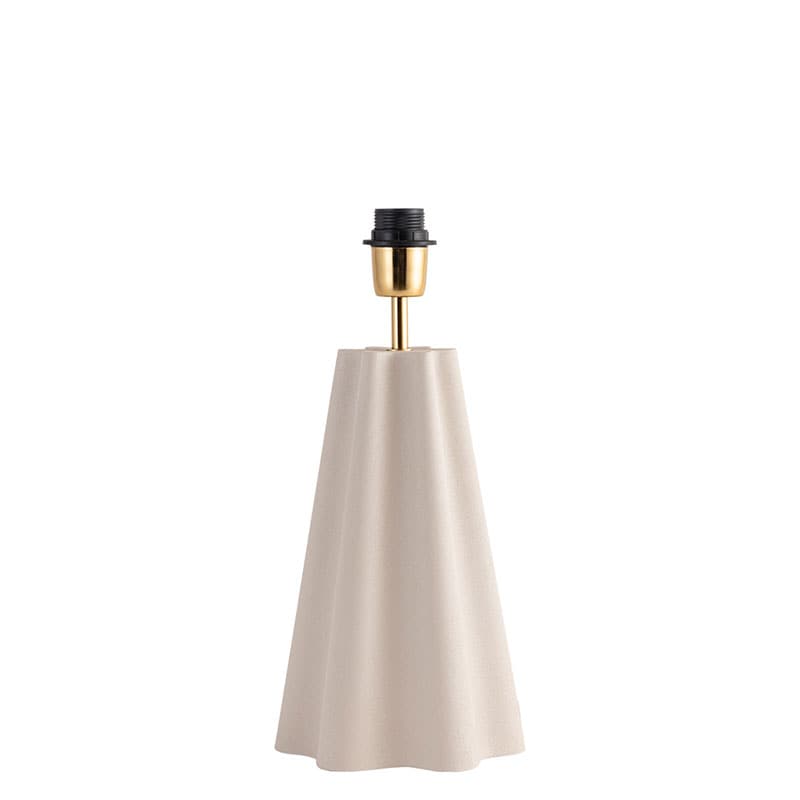Millie H36 bordslampfot sand