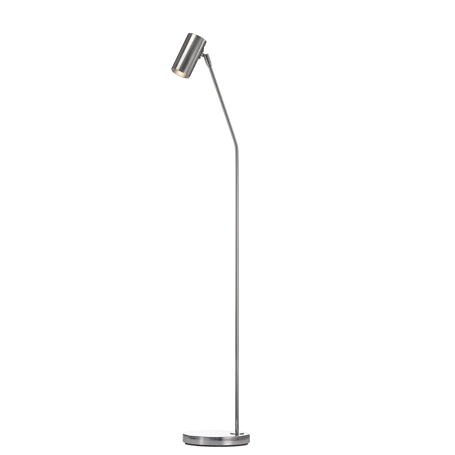 Minipoint golvlampa krom